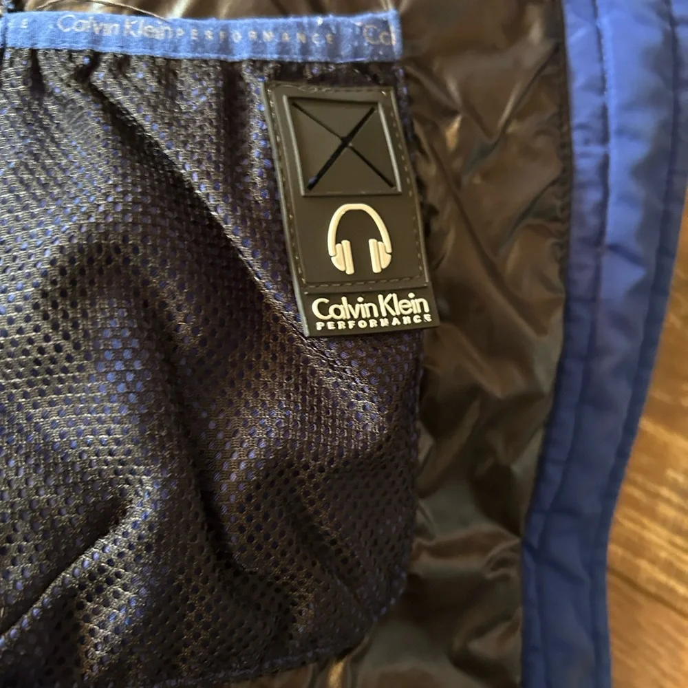 Calvin Klein Performance Blue and Black Jacket - Picture 8 of 16